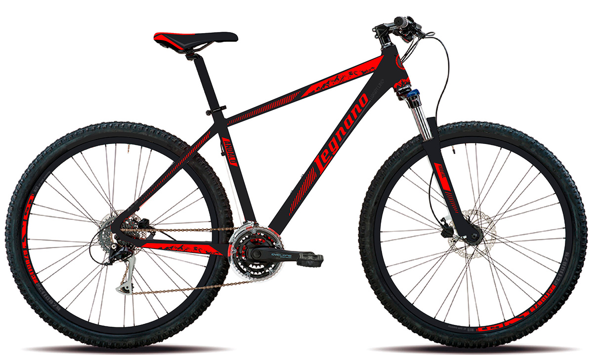 Фотография Велосипед Legnano 29" Andalo 2021, размер S, Черно-красный